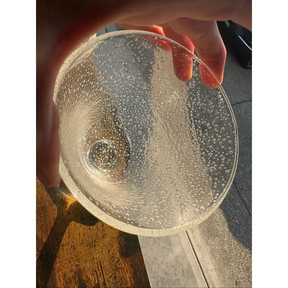 Margarita bubble‎ glasses set of 3